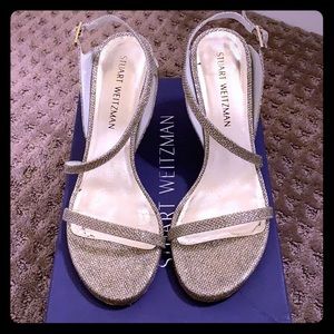 Stuart Weizmann Sensual Sandal - Platinum
